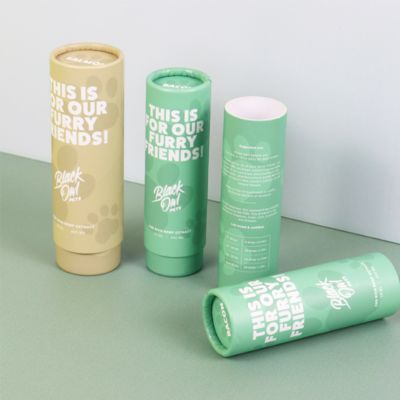 Body Scrub Packaging Tubes Hand Lotion Face Cream Sunscreen Cream Facial Cleanser  Paper Tube Custom Matt Lamination