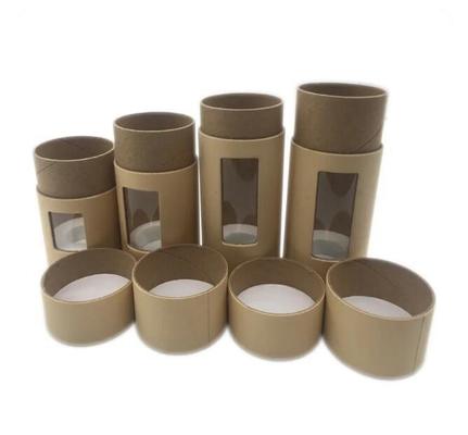 Environmentally friendly custom powder shake paper tube with dice and custom logo
