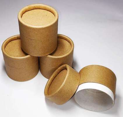 Environmentally friendly custom powder shake paper tube with dice and custom logo