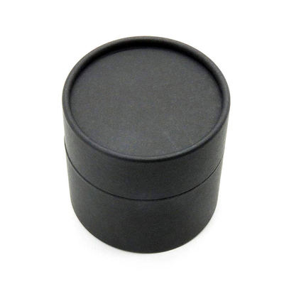 Custom Size Sealed Lipstick Paper Tube Box Luxury Printed Kraft Black Cosmetic Paper Packaging Tube
