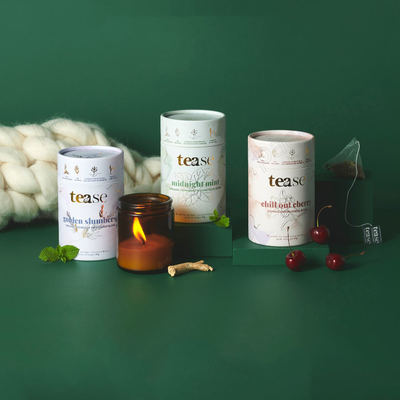 Customized Cardboard Tea Coffee Food Grade Round Tube Packaging Powder Container