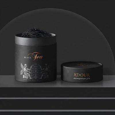 Luxury custom printed eco-friendly food grade easy open paper jars for food and tea packaging paper tubes