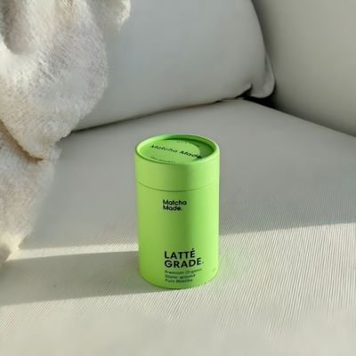 Custom Sustainable Eco-Friendly Round Cylinder Box Green Tea Round Packaging Paper Tubeeodorant