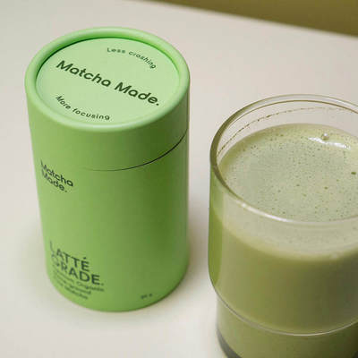 Custom Sustainable Eco-Friendly Round Cylinder Box Green Tea Round Packaging Paper Tubeeodorant