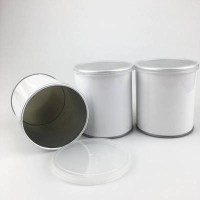 Customized paper can packaging food grade potato chips/biscuits paper can aluminum foil packaging