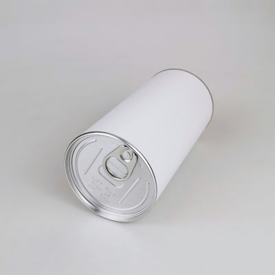 Customized environmentally friendly tear-off easy-open cylindrical kraft paper can cardboard tube packaging