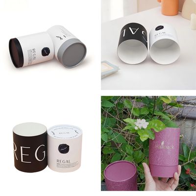 Customized Food Grade Cafe Packaging Tea Chocolate Eco-Friendly Wrapping Paper Tube