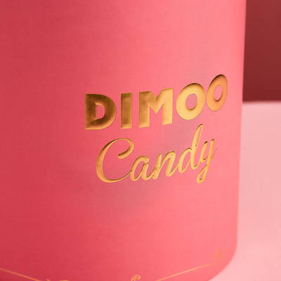 Eco-friendly recycled cylindrical gift boxes, cardboard cylindrical gift boxes, customizable logos.