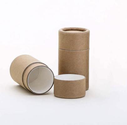 Customized eco-friendly 40ml/1.2oz empty OEM cosmetic deodorant push-pull paper tube box