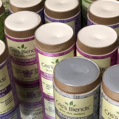 Biodegradable kraft paperboard push-type deodorizing stick container lipstick tube packaging