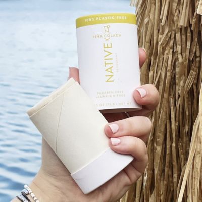 Customized empty oval deodorizing stick container tube deodorizing stick packaging container