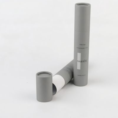 biodegradable lipstick container pull-out paper tube packaging, cosmetic paper tube cylinder