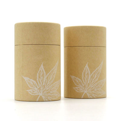 Customized exquisite round paper boxes and paper tubes for eco-friendly tea packaging