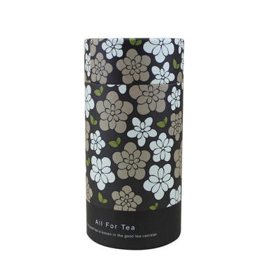 Customized exquisite round paper boxes and paper tubes for eco-friendly tea packaging