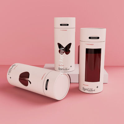 Customizable high-end paper tube packaging suitable for food, candles, perfume bottles, etc.