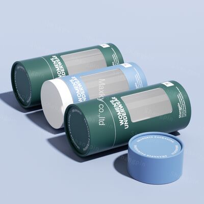 Custom logo white eco-friendly cardboard packaging box with window