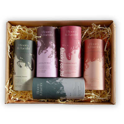 Suitable for coffee and tea packaging boxes, food-grade custom printed paper tube packaging boxes