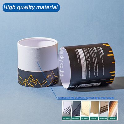Suitable for custom paper tubes for high-end baby care toilet paper, car wipes, etc.