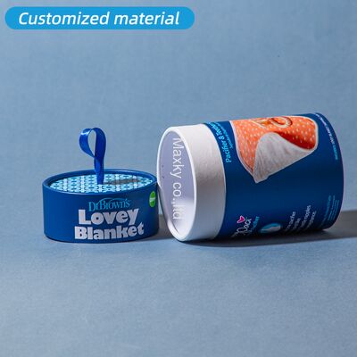 Suitable for custom paper tubes for high-end baby care toilet paper, car wipes, etc.