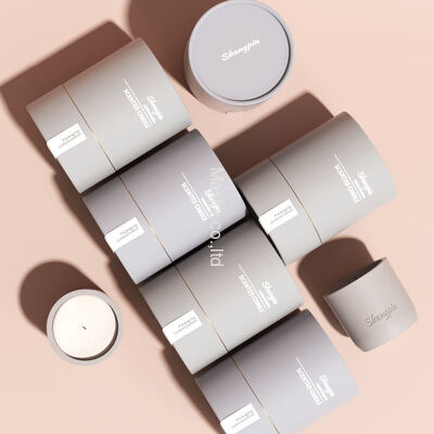 Customizable and recyclable CMYK printed cardboard tubes, custom cylindrical wax packaging tubes.