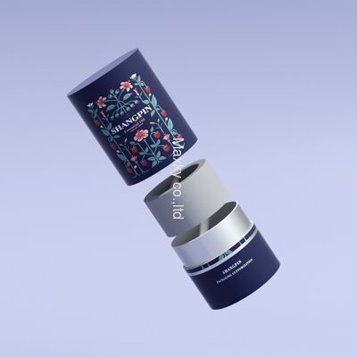 Cosmetic perfume bottles, exquisite paper tubes, cylindrical cardboard, environmentally friendly packaging tubes