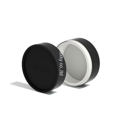 Custom Black Color Cylinder UV Printed Gift Paper Tube Unique Wax Paper Perfume Candle Craft Packaging