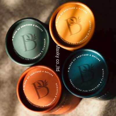 Cosmetic packaging kraft paper tubes, skincare product round paper tube containers