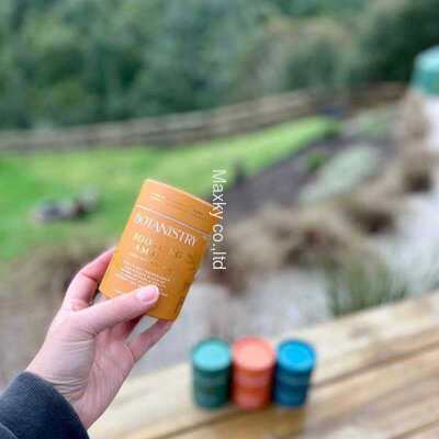 Cosmetic packaging kraft paper tubes, skincare product round paper tube containers