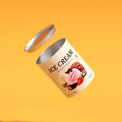 Custom printed food packaging tubes, high-quality kraft paper round tube packaging