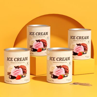 Custom printed food packaging tubes, high-quality kraft paper round tube packaging