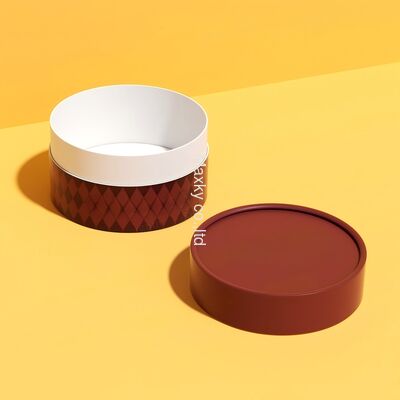 Biodegradable food-grade packaging baking cylindrical cake box cardboard tube