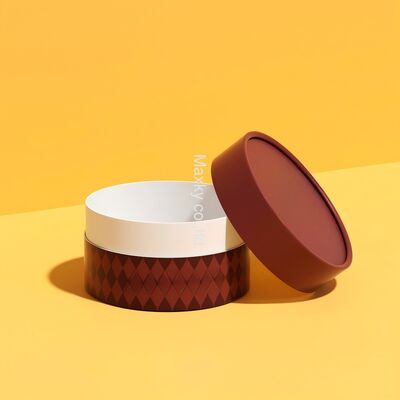 Biodegradable food-grade packaging baking cylindrical cake box cardboard tube