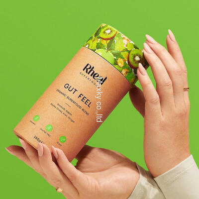 Customized food-grade aluminum foil paper tubes, tea canisters, and tubular containers for food packaging.