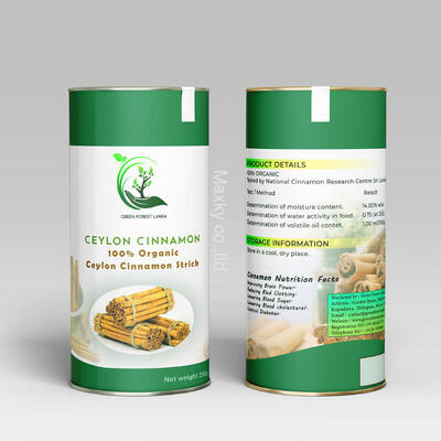 Customized food-grade aluminum foil paper tubes, tea canisters, and tubular containers for food packaging.