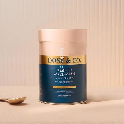 Sealed food-grade paper tube/kraft paperboard cylinder packaging for superfood collagen powder