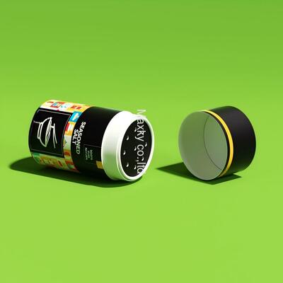 Food-grade powder kraft paper tube, high-quality aluminum foil, spice salt packaging tube with sieve