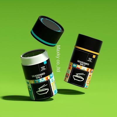 Food-grade powder kraft paper tube, high-quality aluminum foil, spice salt packaging tube with sieve