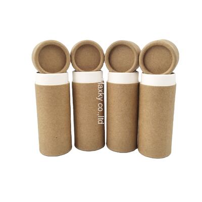 Rotating lipstick/lip balm packaging, deluxe lipstick refill packaging container