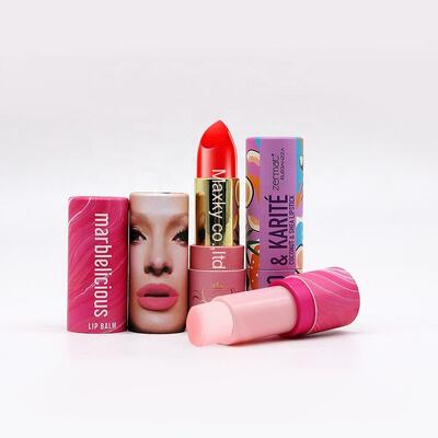 Eco-friendly kraft paper deodorizer tubes, suitable for custom lipstick tubes and lip balm tubes.