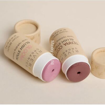 30g/50g, twist-up, replaceable inner core empty paper antiperspirant stick container