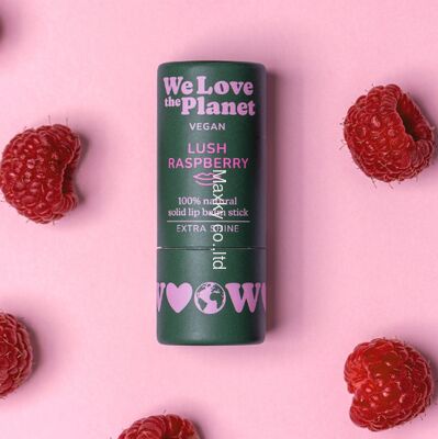 Custom-printed cardboard deodorizing stick containers; recyclable lip balm wrappers.