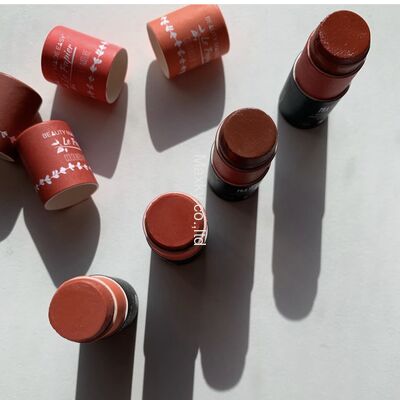 Factory direct customization of eco-friendly lipstick jars, 30ml/30g/1oz paper packaging
