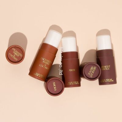 Perfume deodorant container stick twist paper lip balm lip gloss cosmetic box packaging