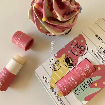 Empty biodegradable pump deodorant container, suitable for lipstick tubes.