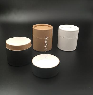Biodegradable food-grade paper tubes, customizable for tea packaging, and also suitable for candy, chocolate, canned food, etc.