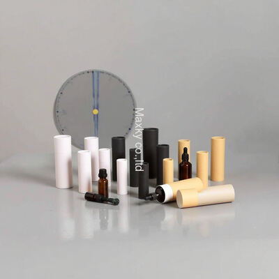 Recyclable and biodegradable paper tubes for pharmaceutical capsules