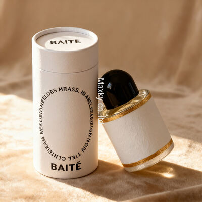 Customized paper tube packaging drums, suitable for perfume bottles