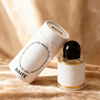 Customized paper tube packaging drums, suitable for perfume bottles