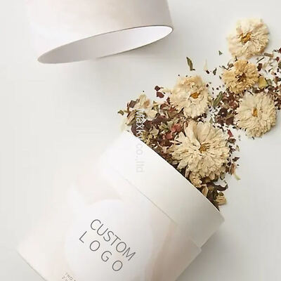 Aluminum foil lined cylindrical packaging boxes, cardboard tubes, round food paper tubes