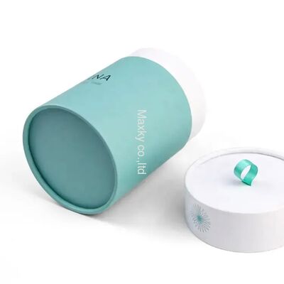 Aluminum foil lined cylindrical packaging boxes, cardboard tubes, round food paper tubes